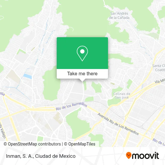Inman, S. A. map