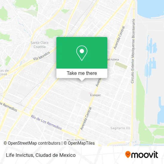 Life Invictus map