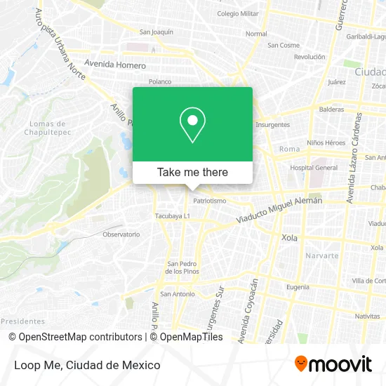 Loop Me map