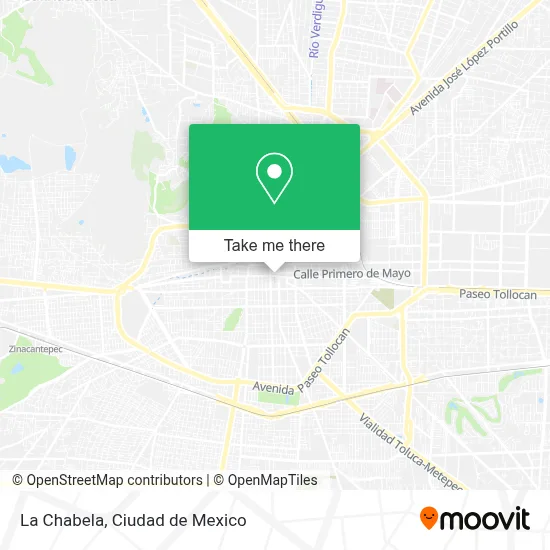 La Chabela map