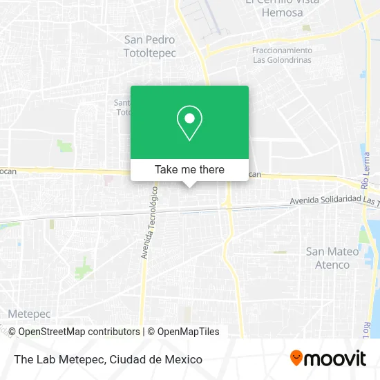 The Lab Metepec map