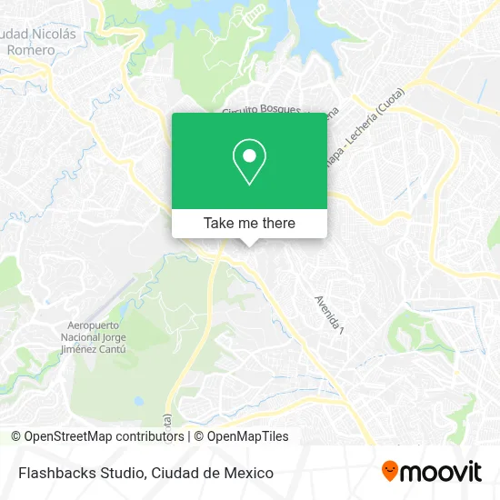 Flashbacks Studio map