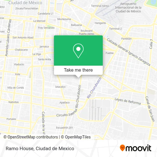 Ramo House map