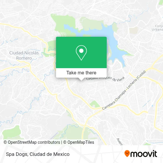 Spa Dogs map