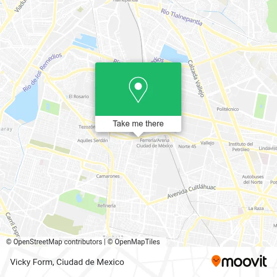Vicky Form map