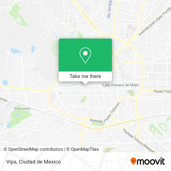 Vips map