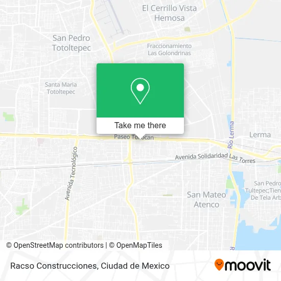 Racso Construcciones map