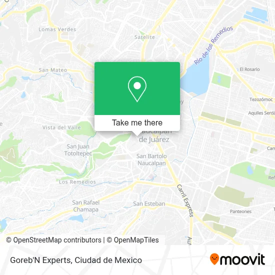 Goreb'N Experts map