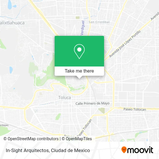 In-Sight Arquitectos map
