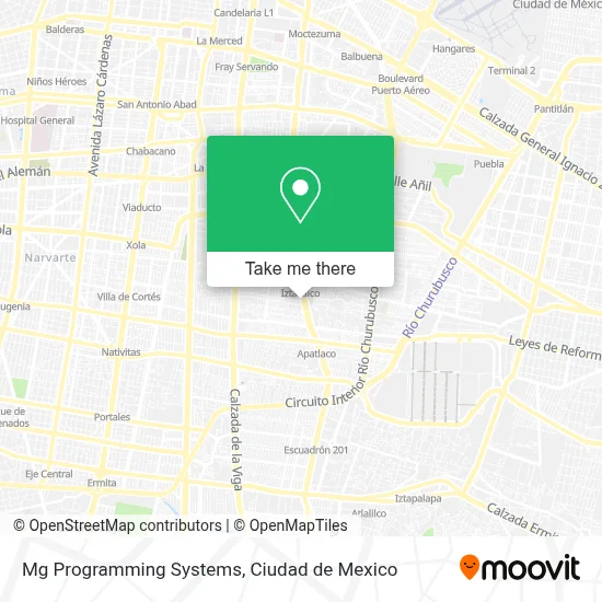 Mg Programming Systems map