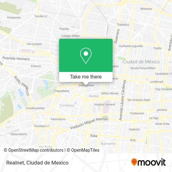 Realnet map