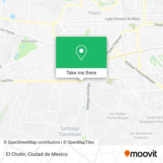 El Cholin map