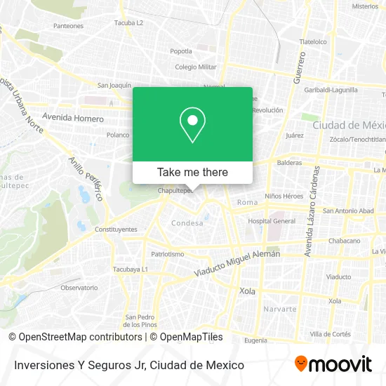 Inversiones Y Seguros Jr map