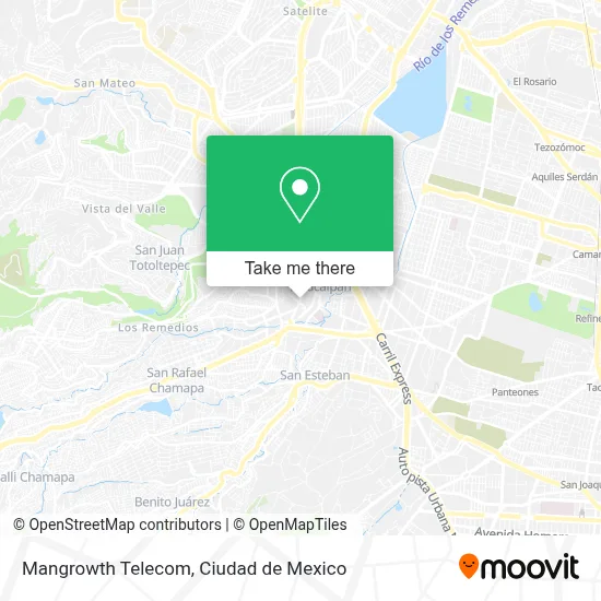 Mangrowth Telecom map