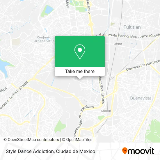 Style Dance Addiction map