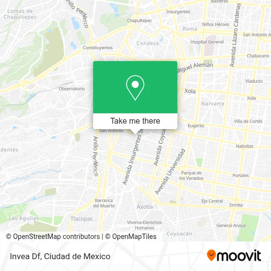 Invea Df map