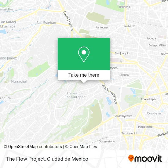 The Flow Project map