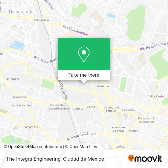 The Integra Engineering map