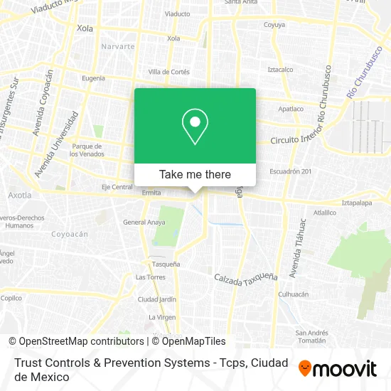 Trust Controls & Prevention Systems - Tcps map
