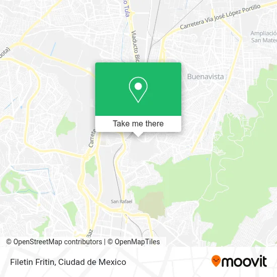 Filetin Fritin map