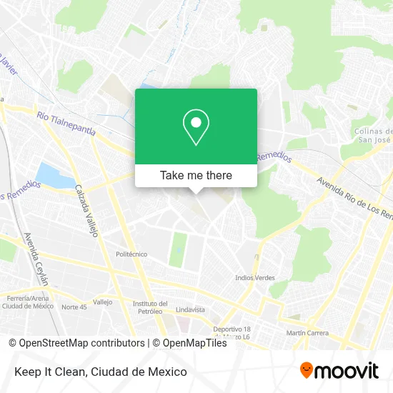 Keep It Clean map