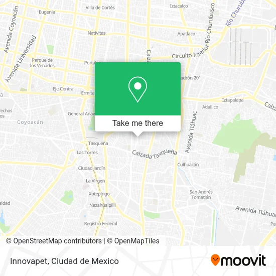 Innovapet map