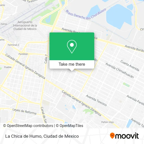 La Chica de Humo map
