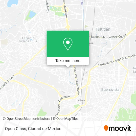 Open Class map