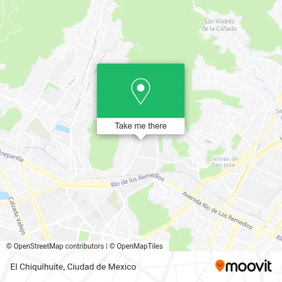 El Chiquihuite map