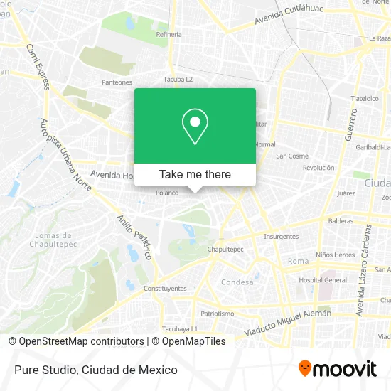 Pure Studio map
