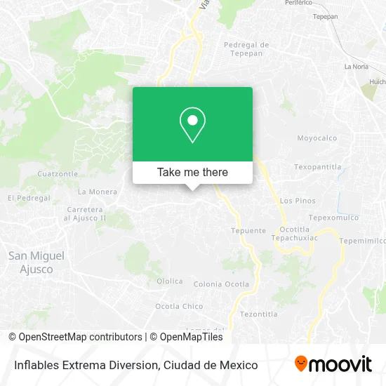 Inflables Extrema Diversion map