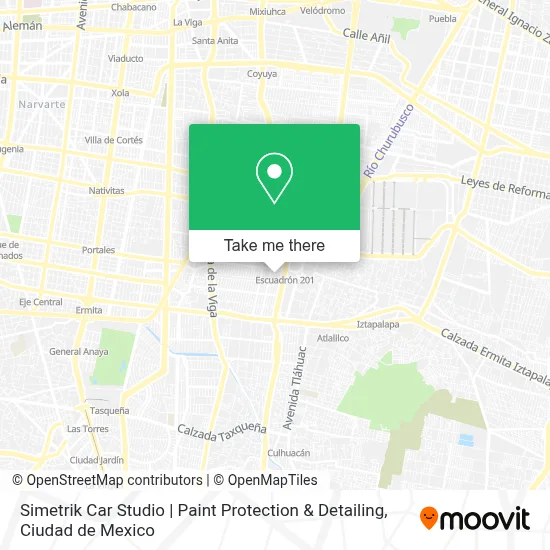 Simetrik Car Studio | Paint Protection & Detailing map