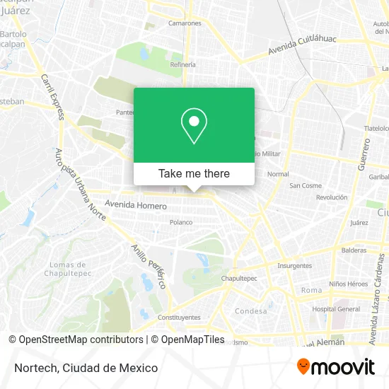Nortech map