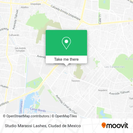 Studio Marassi Lashes map