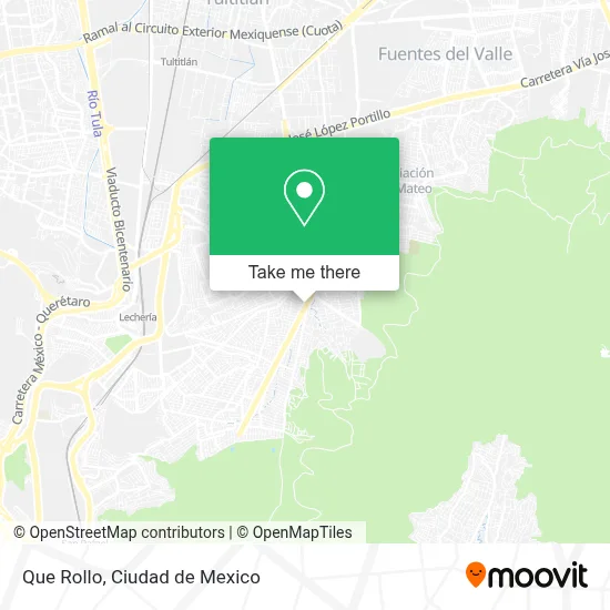 Que Rollo map