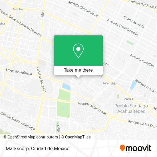 Markscorp map