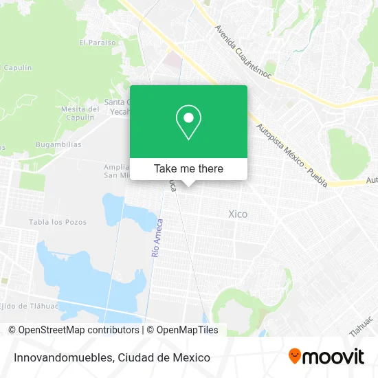 Innovandomuebles map