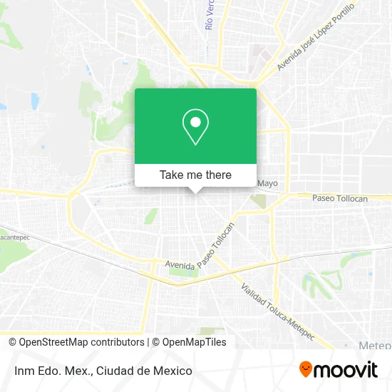 Inm Edo. Mex. map