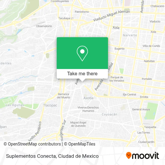 Suplementos Conecta map