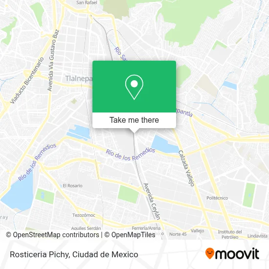 Rosticeria Pichy map