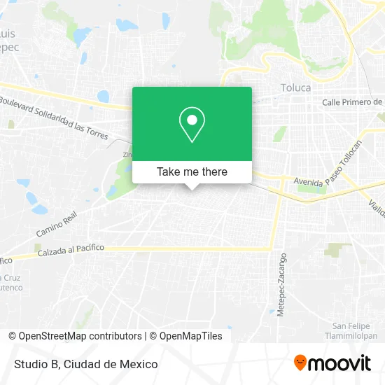 Studio B map