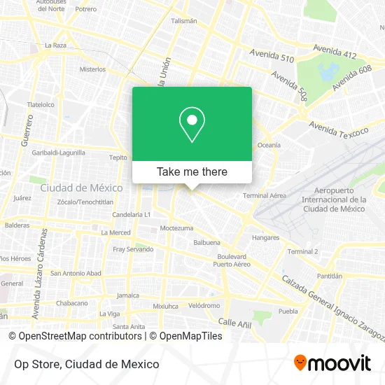 Op Store map