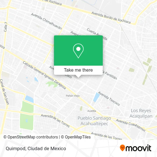 Quimpod map