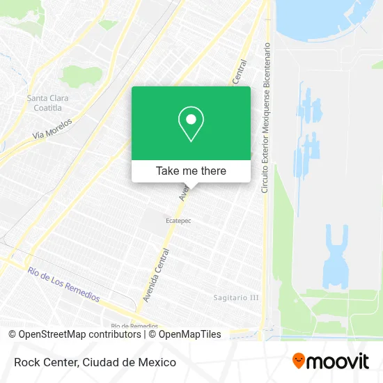 Rock Center map