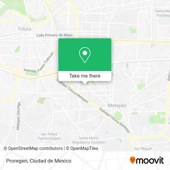 Proregen map