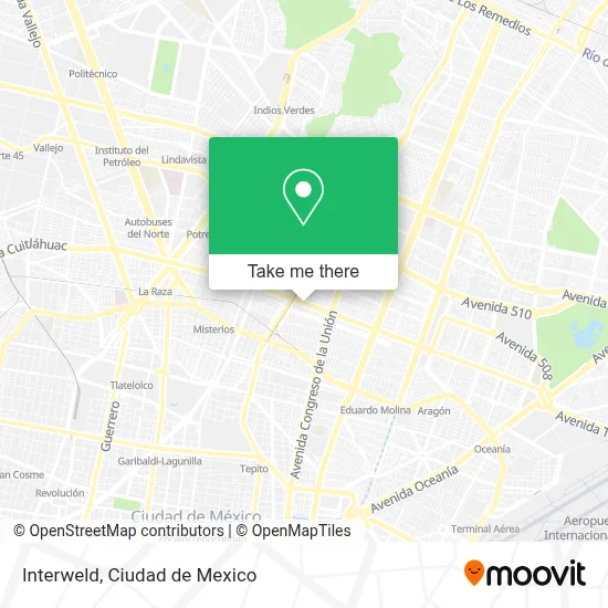 Interweld map