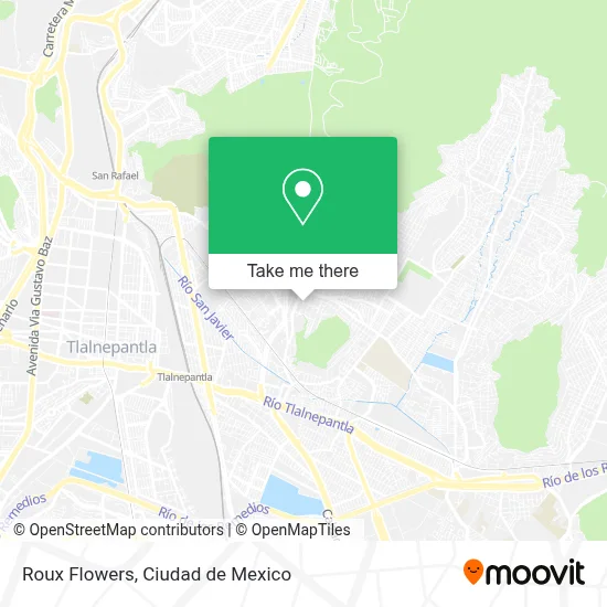 Roux Flowers map