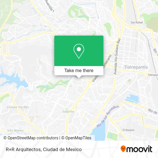 R+R Arquitectos map