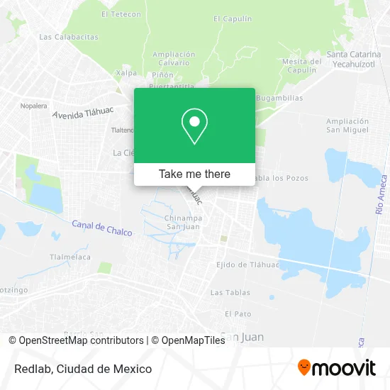 Redlab map