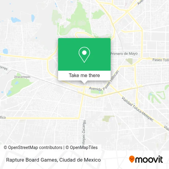 Rapture Board Games map
